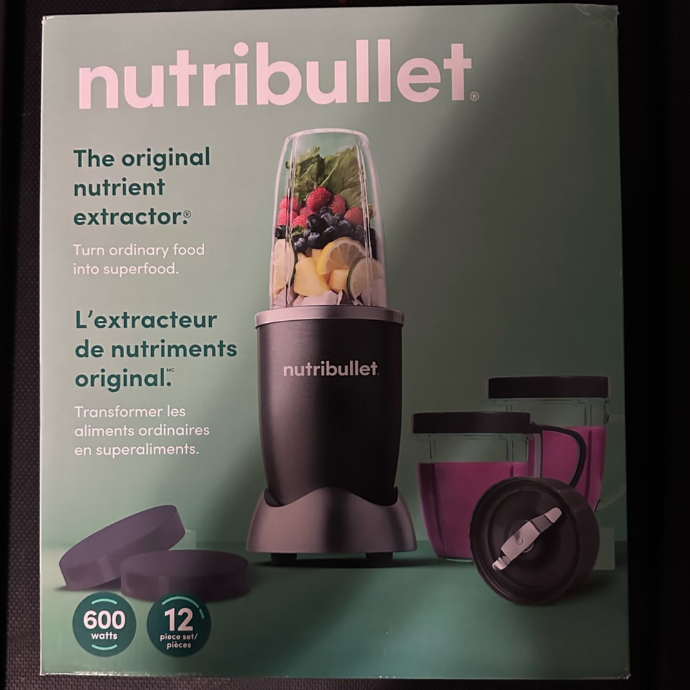 Nutribullet 600 watt with 24oz cup